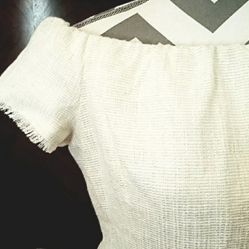 Nanette lepore cold shoulder with gold fleck - Picture 8 of 9